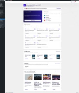 SEOPress dashboard